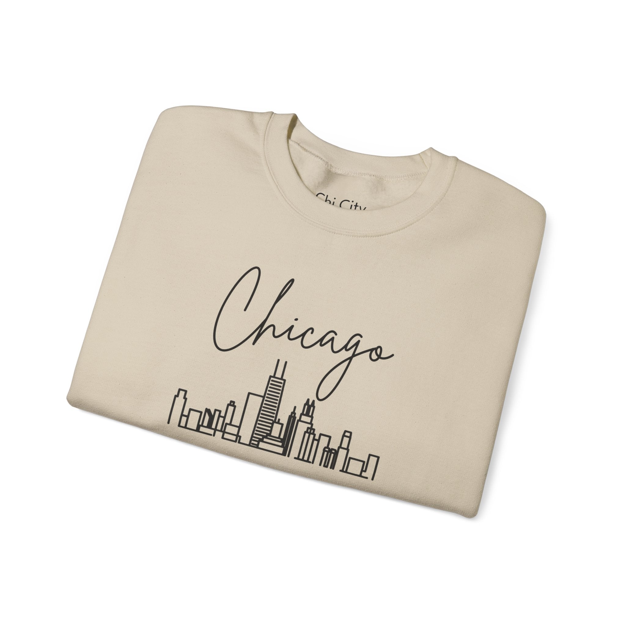 Chicago Skyline Sweatshirt - Women's