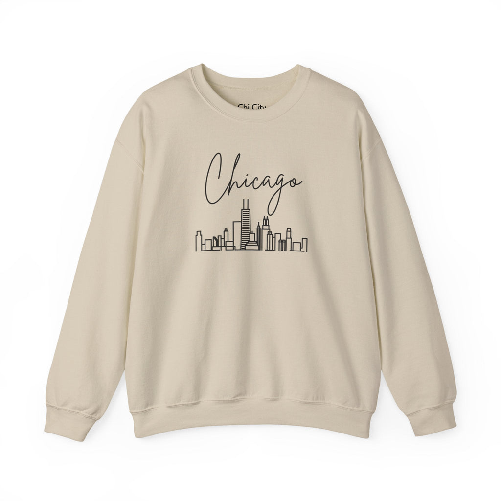 Chicago Skyline Sweatshirt - Women's